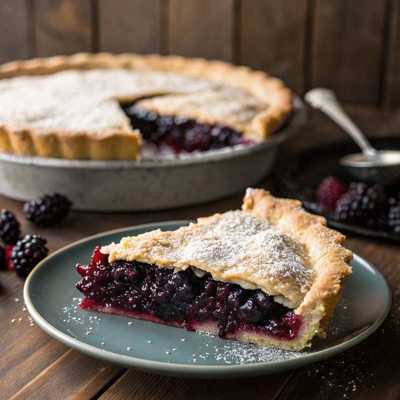 Pacific Northwest Marionberry Pie