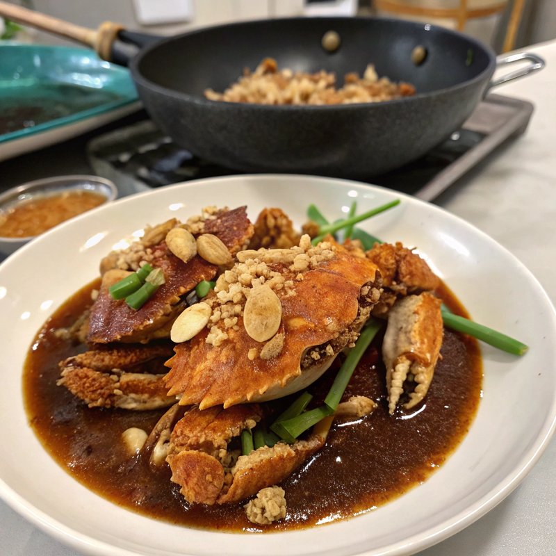 Cua Rang Me - Crispy Tamarind Crab