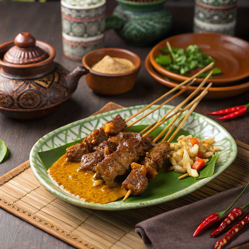 Indonesian Sate Padang