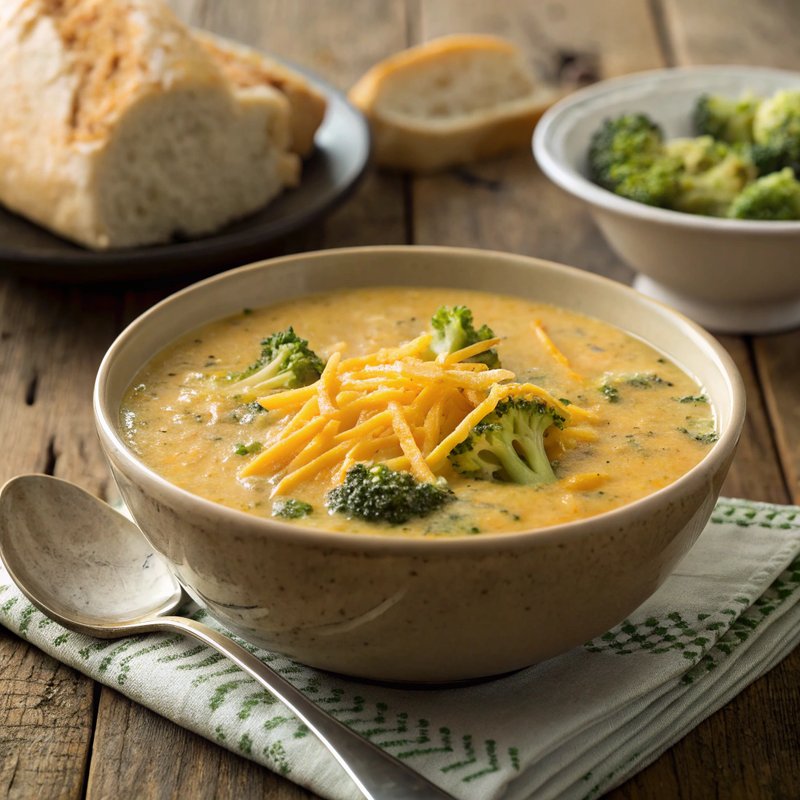 Creamy Broccoli Cheddar Soup