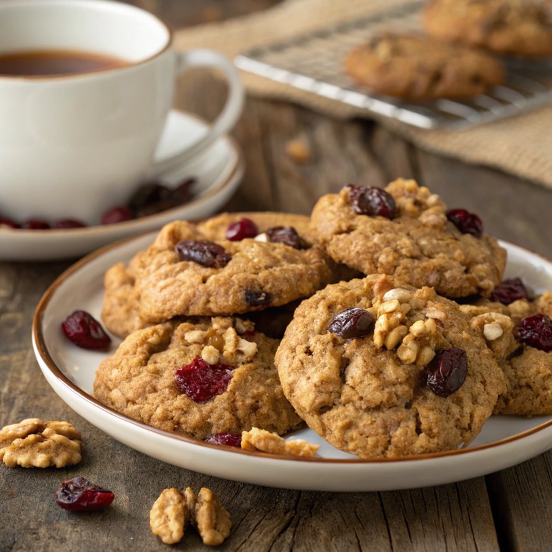 Enhanced Baked Oatmeal Cookies
