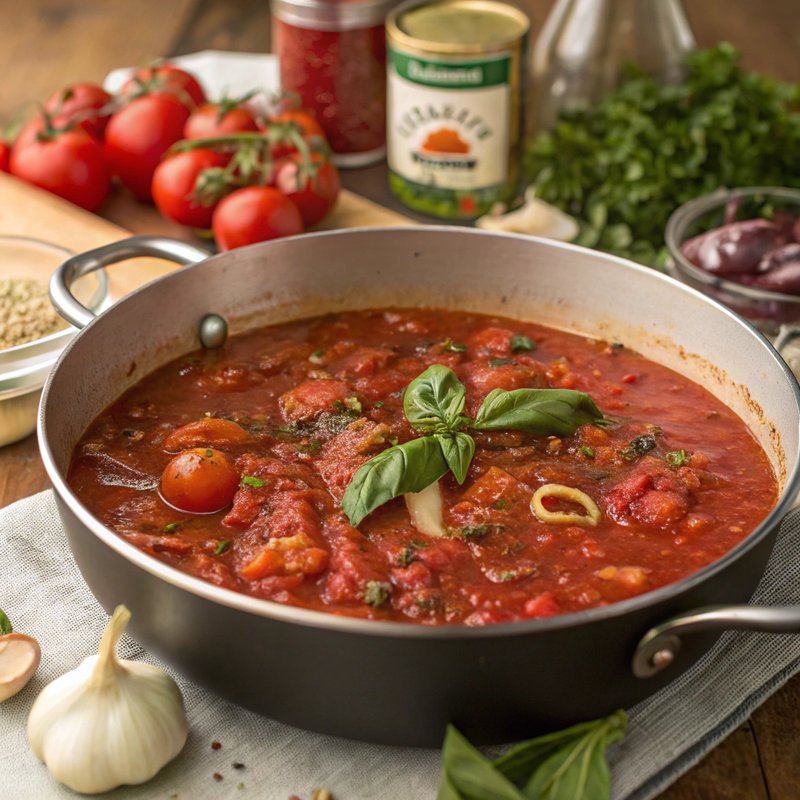Homemade Italian Red Sauce