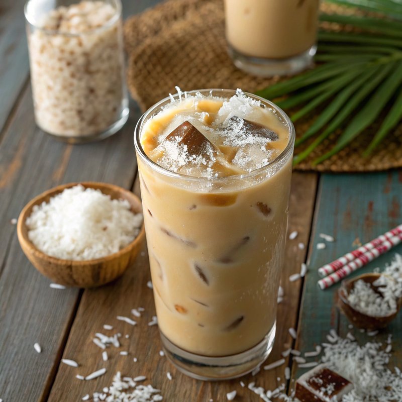 Cycladic Coconut Iced Coffee