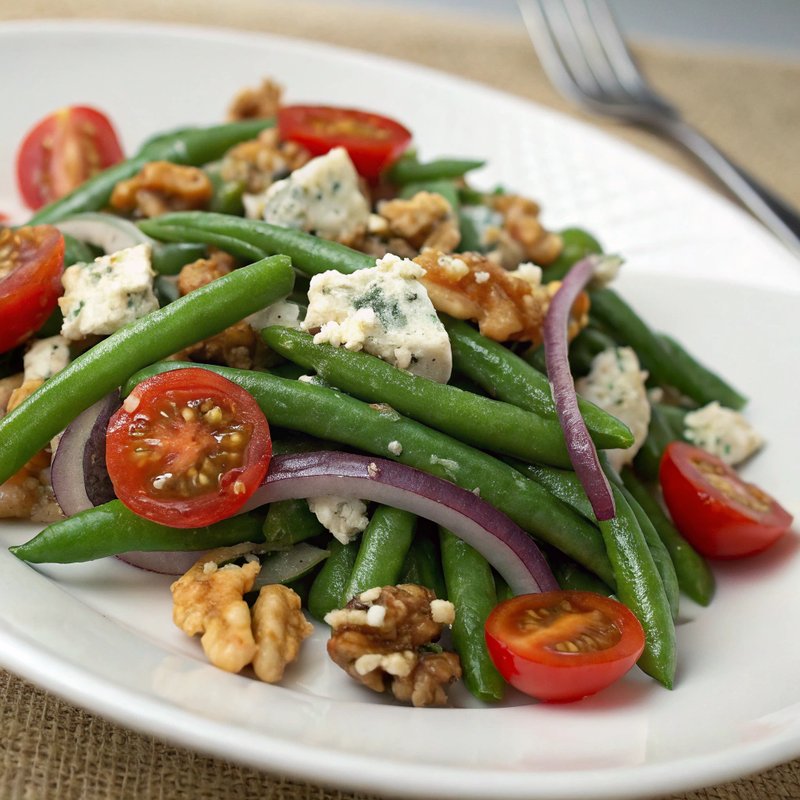 Green Bean and Blue Cheese Salad