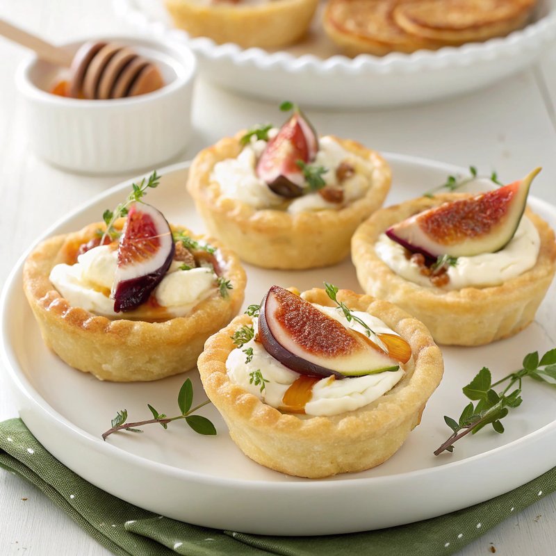 Fig and Goat Cheese Tartlets