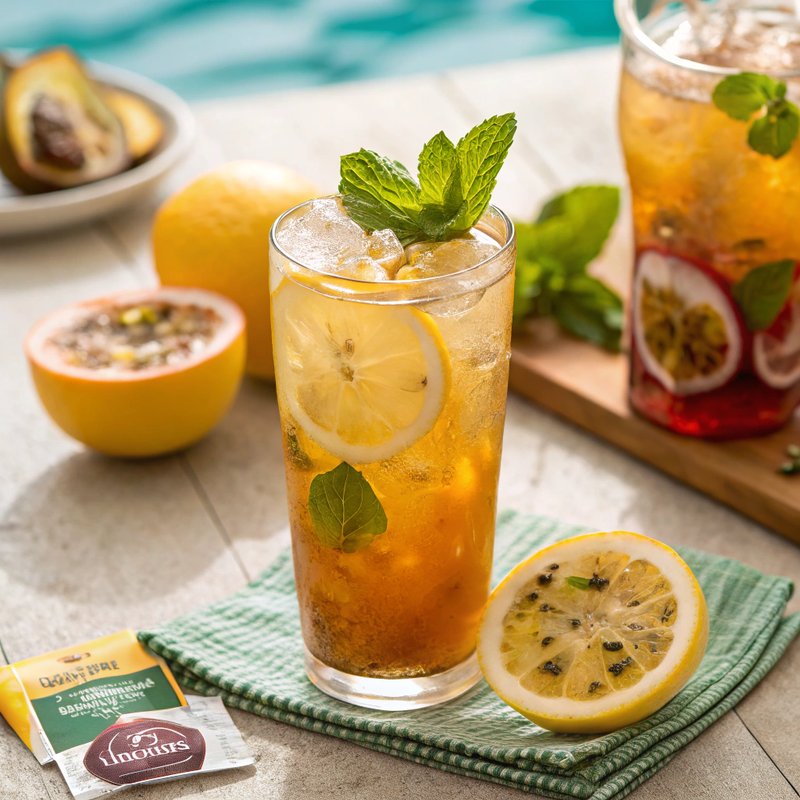 Passion Fruit Iced Tea