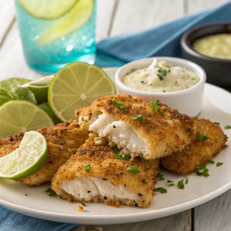 Brazilian Style Fried Fish