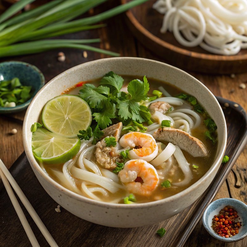 Banh Canh - Traditional Vietnamese Noodle Soup