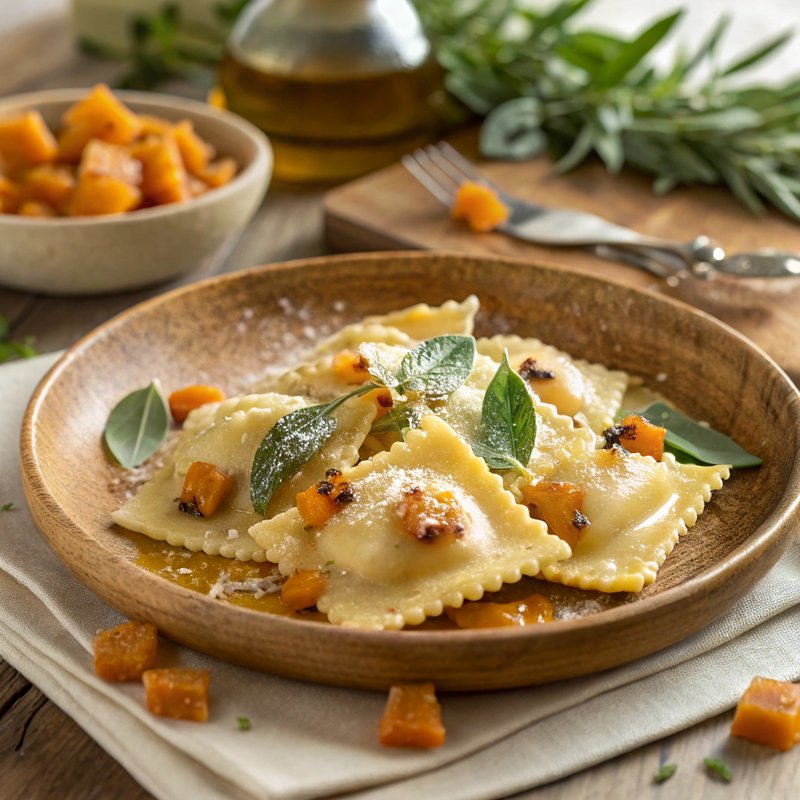 Ravioli di Zucca