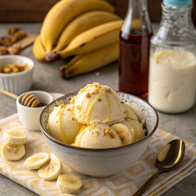 Creamy Banana Ice Cream