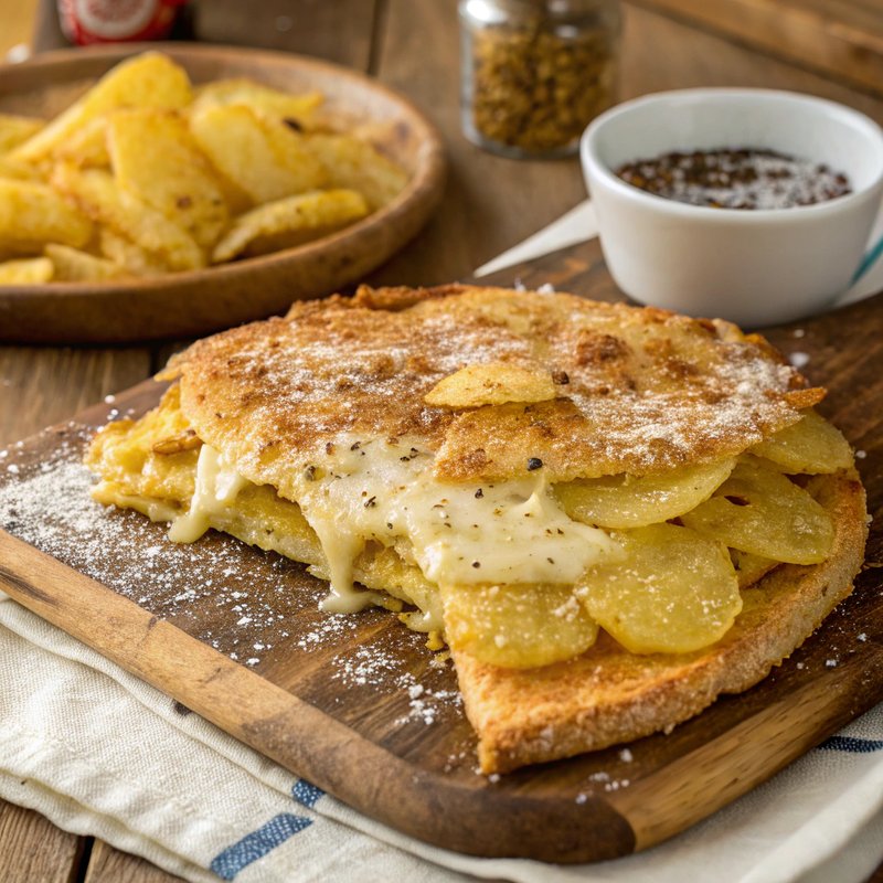 Crispy Frico with Montasio Cheese and Potatoes