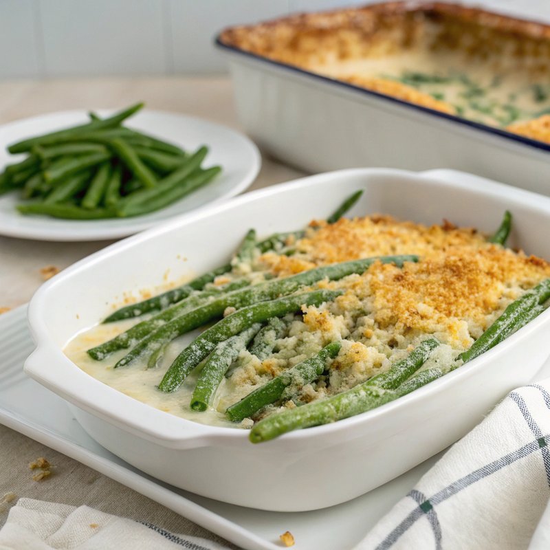 Gratin de Haricots Verts
