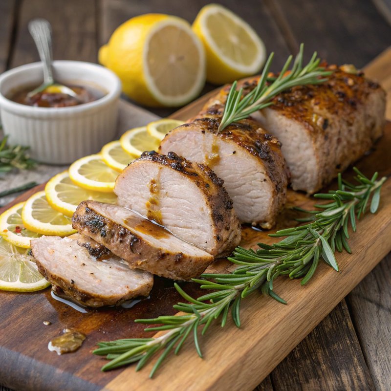 Honey Mustard Marinated Pork Tenderloin