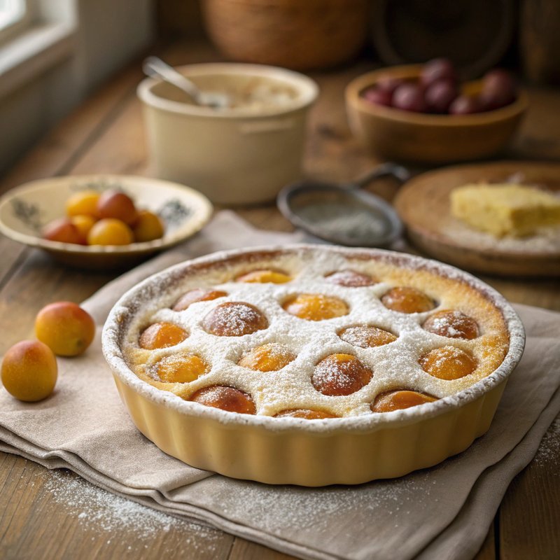Clafoutis aux Mirabelles