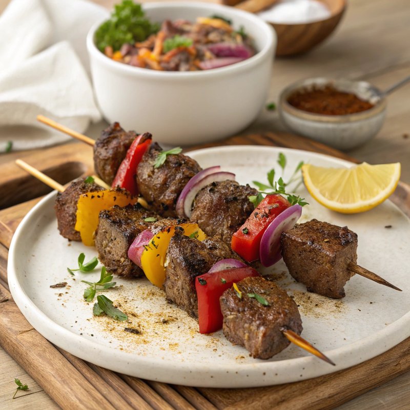 Grilled Beef Skewers