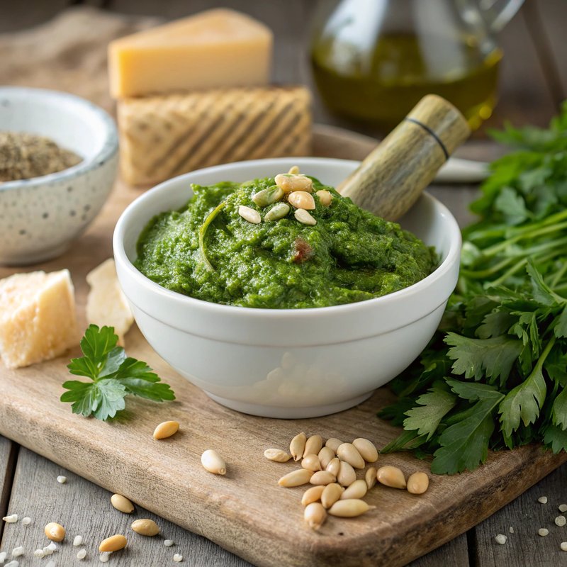 Vibrant Parsley Pesto