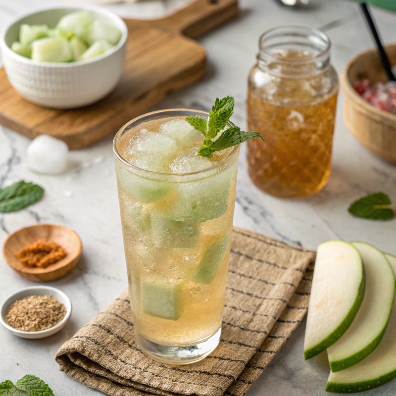 Refreshing Winter Melon Tea