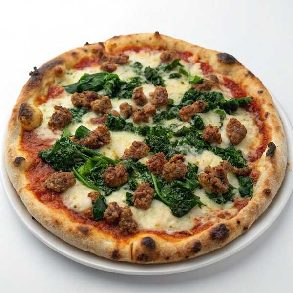 Pizza Con Salsiccia E Friarielli
