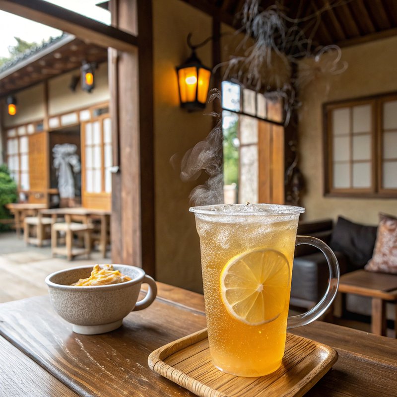 Refreshing Yuzu Tea