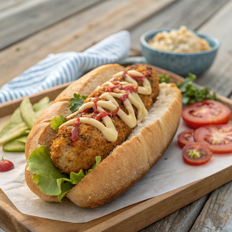 Crab Cake Dog