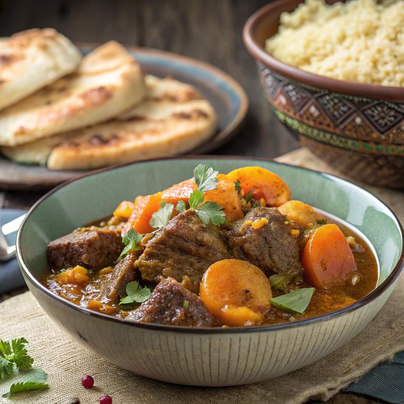 Lamb Tagine with Apricots