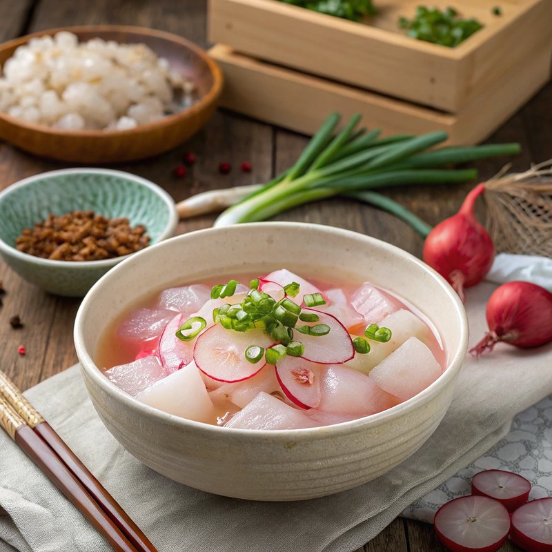 Dongchimi (Korean Radish Water Kimchi)