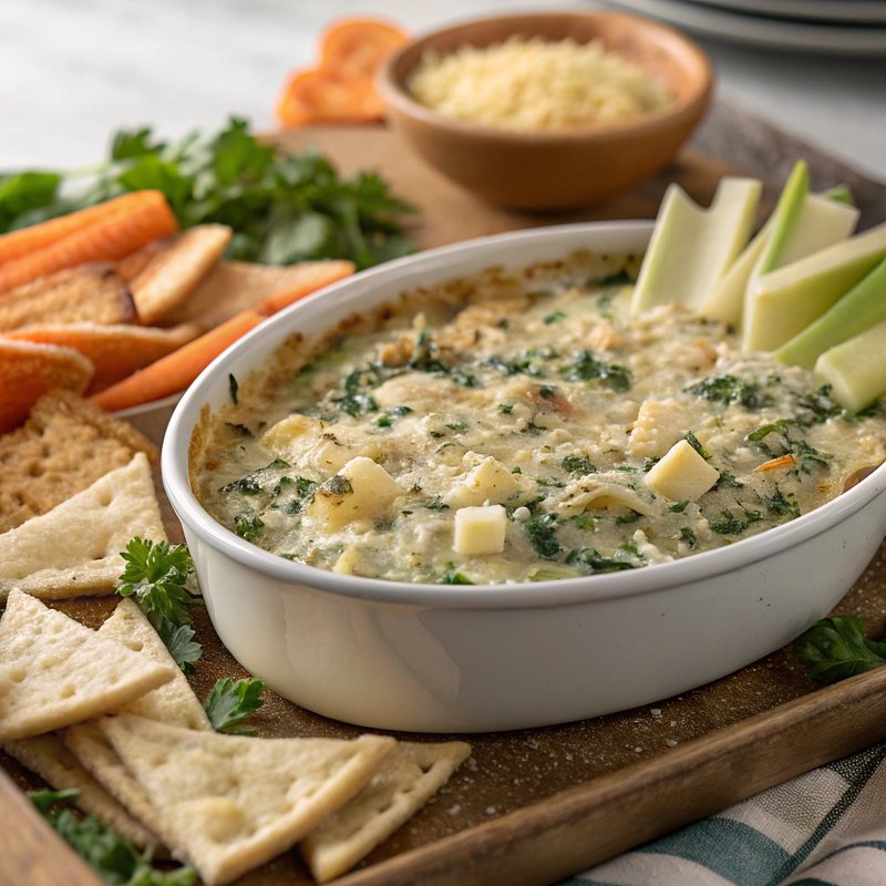Creamy Spinach and Artichoke Dip