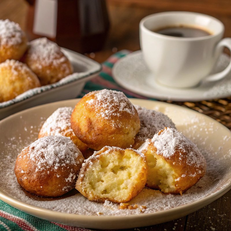 Bunyols - Catalan Doughnuts