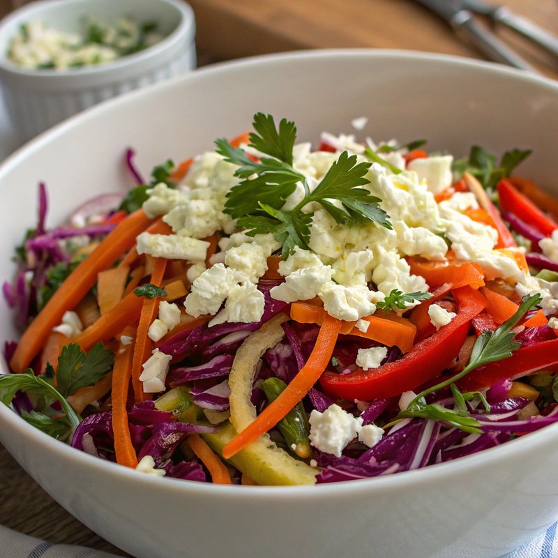 Cabbage and Feta Salad