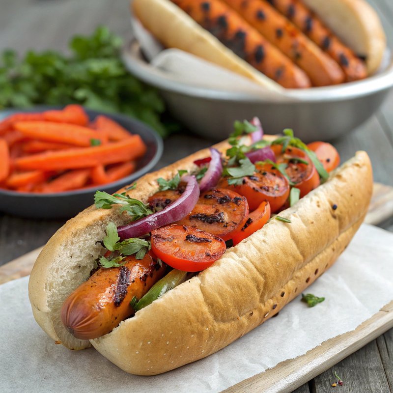 Enhanced Veggie Dog