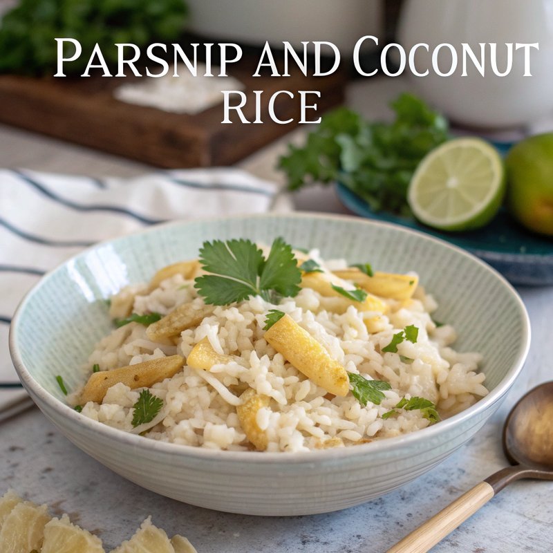 Parsnip and Coconut Rice