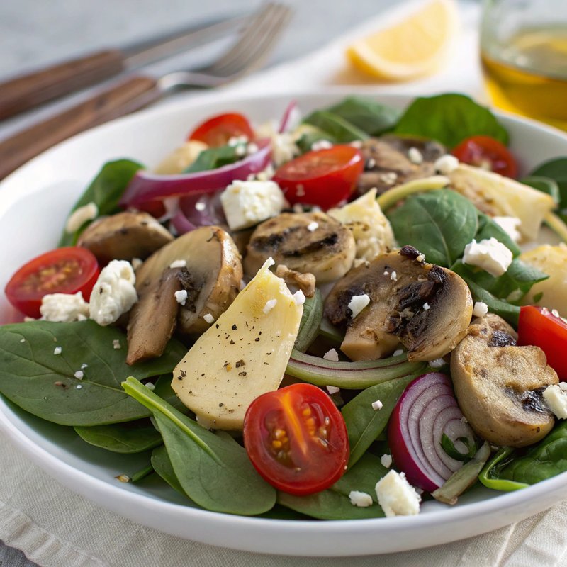 Mushroom and Artichoke Salad