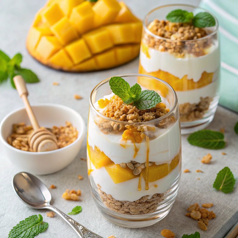 Tropical Mango Parfait