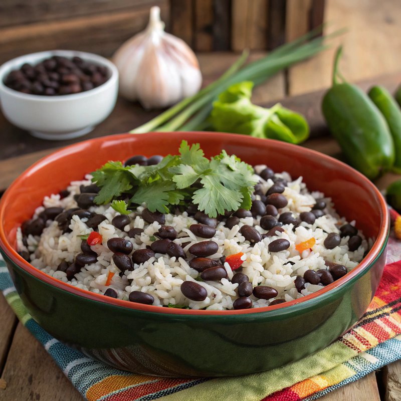 Moros Y Cristianos (Cuban Black Beans and Rice)