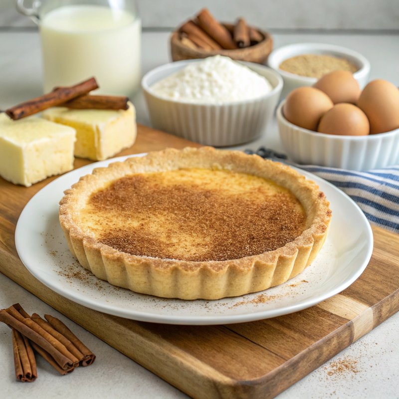 Classic South African Milk Tart
