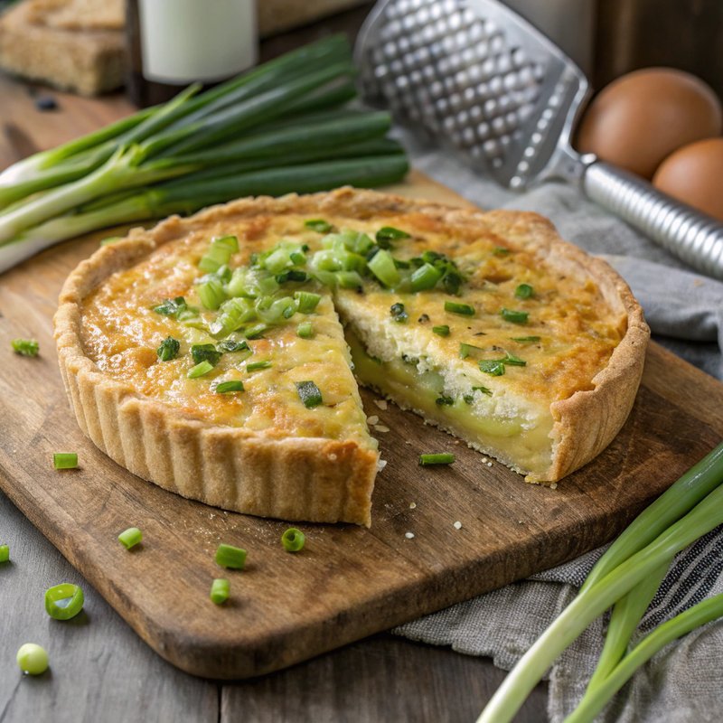 Savory Green Onion Pie