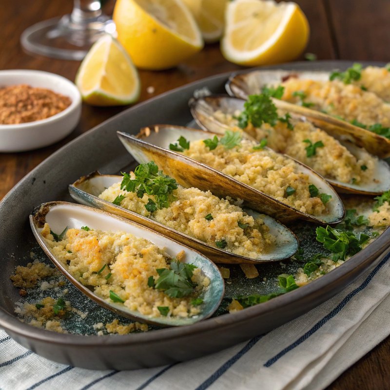 Machas a La Parmesana