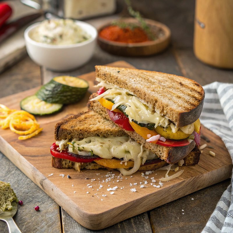 Gourmet Veggie Reuben Sandwich