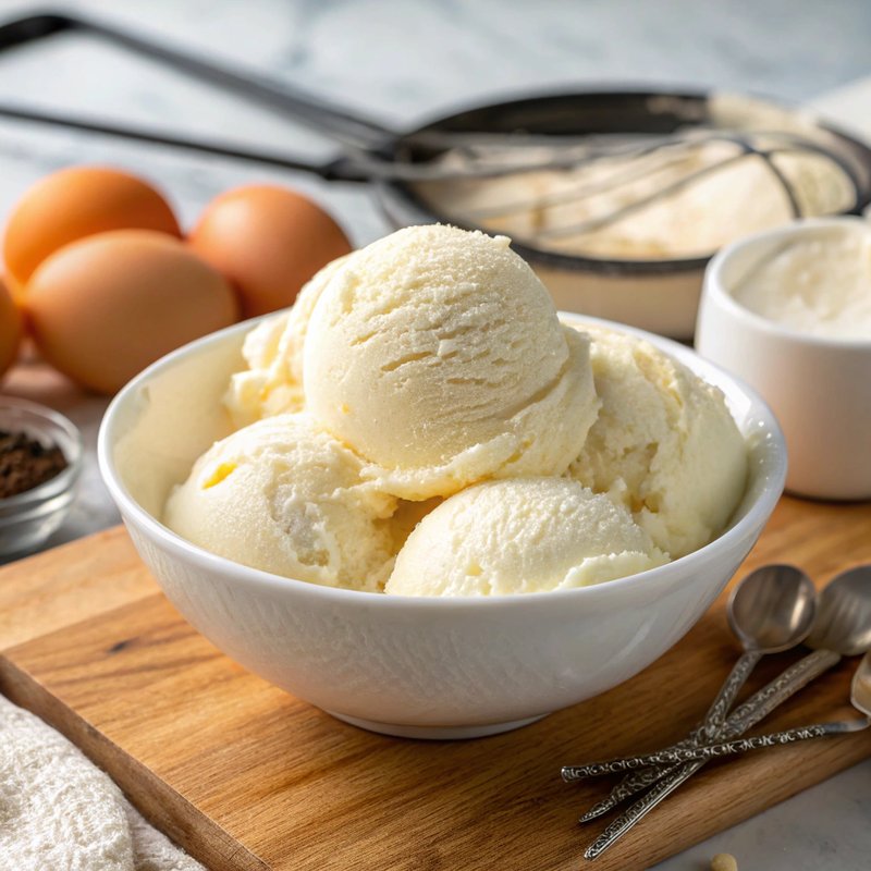 Authentic Italian Vanilla Gelato