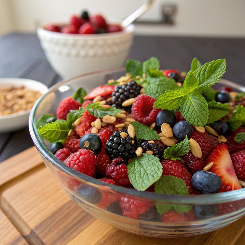 Enhanced Greenlandic Berry Salad