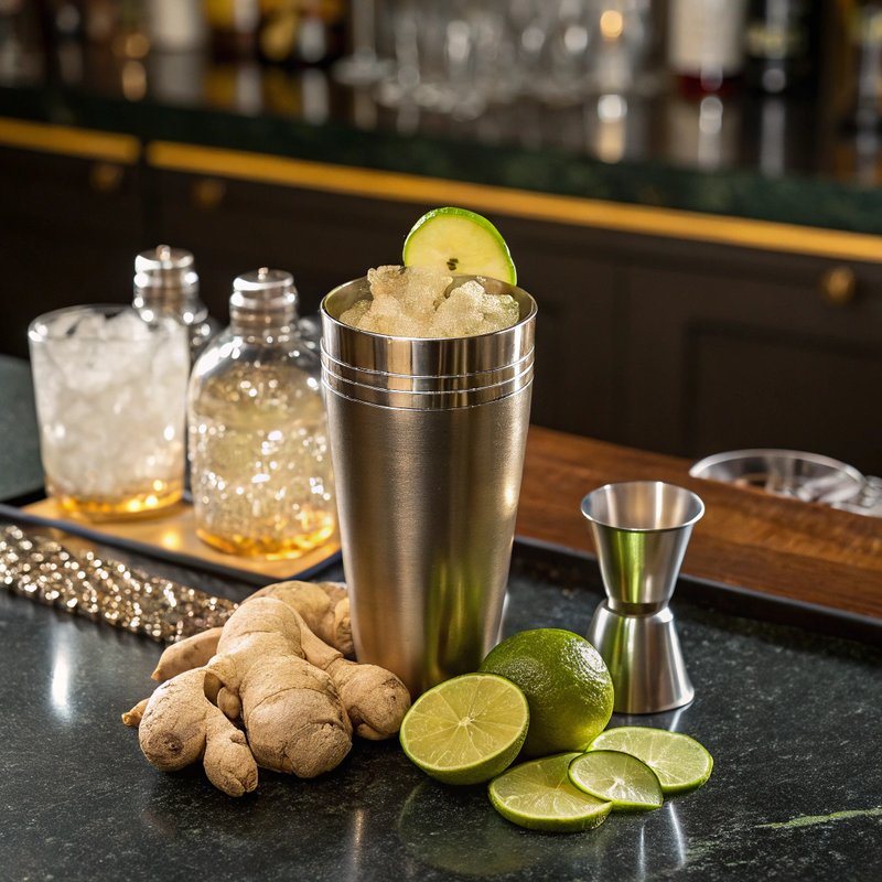 Ginger Whiskey Cocktail