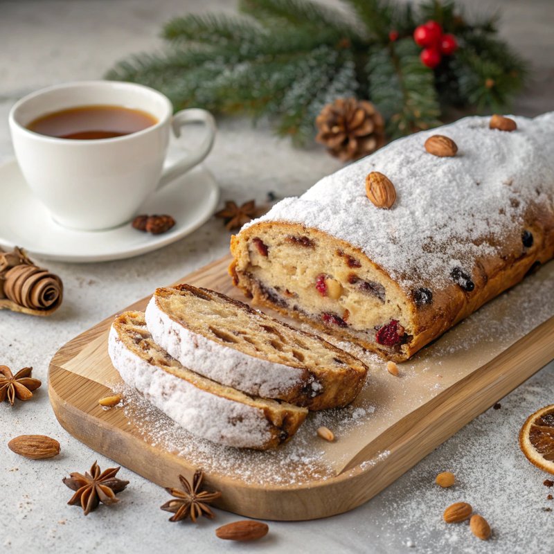Traditional German Stollen