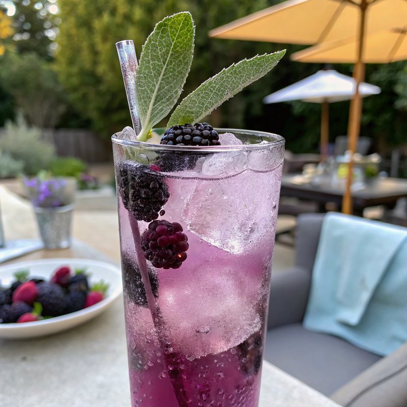 Blackberry Sage Spritz