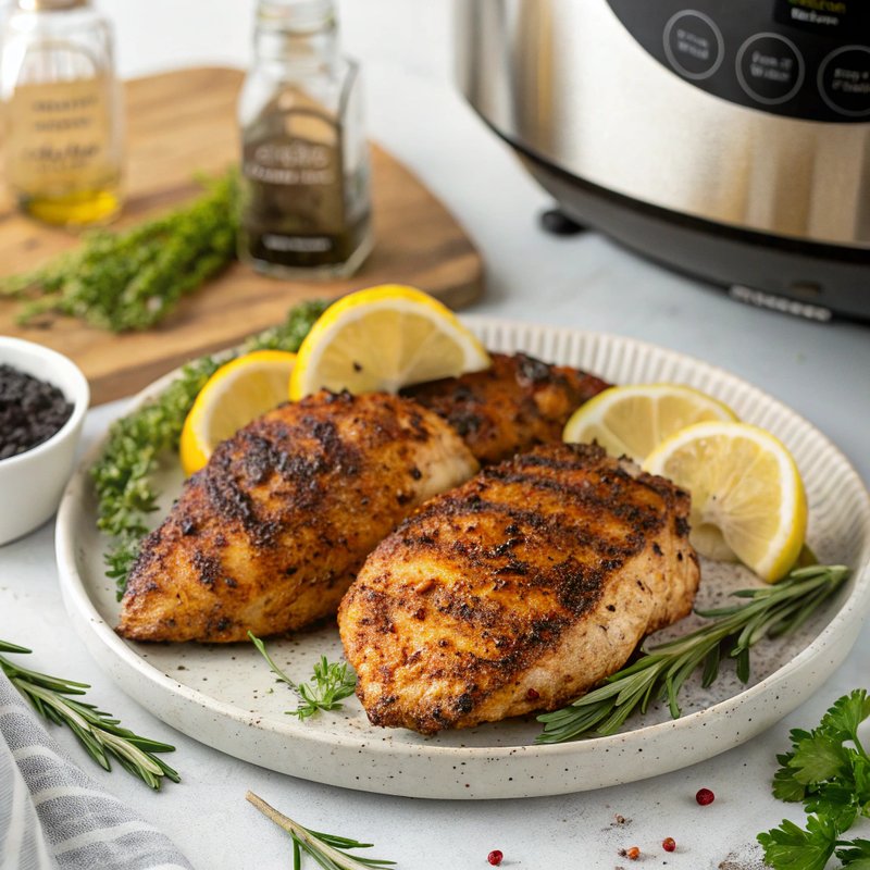 Air Fryer Blackened Chicken