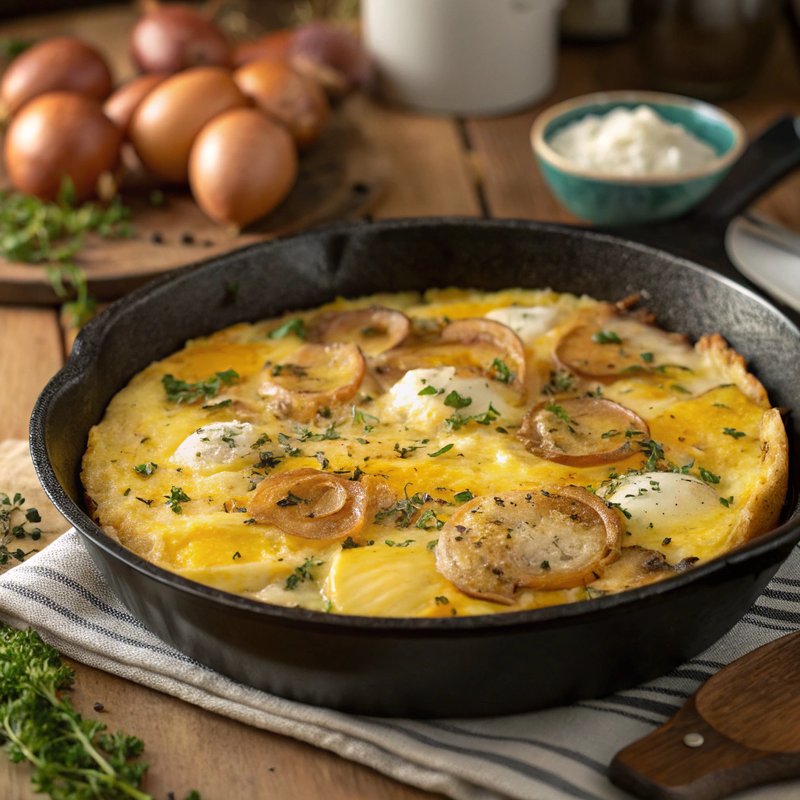 Onion and Potato Frittata