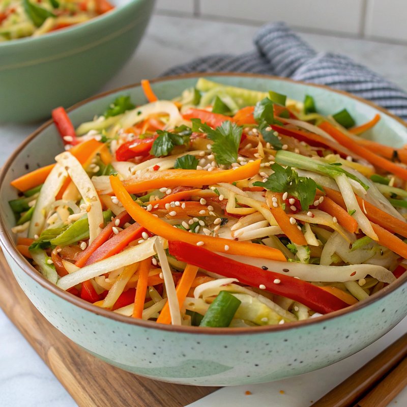 Asian Endive and Carrot Slaw