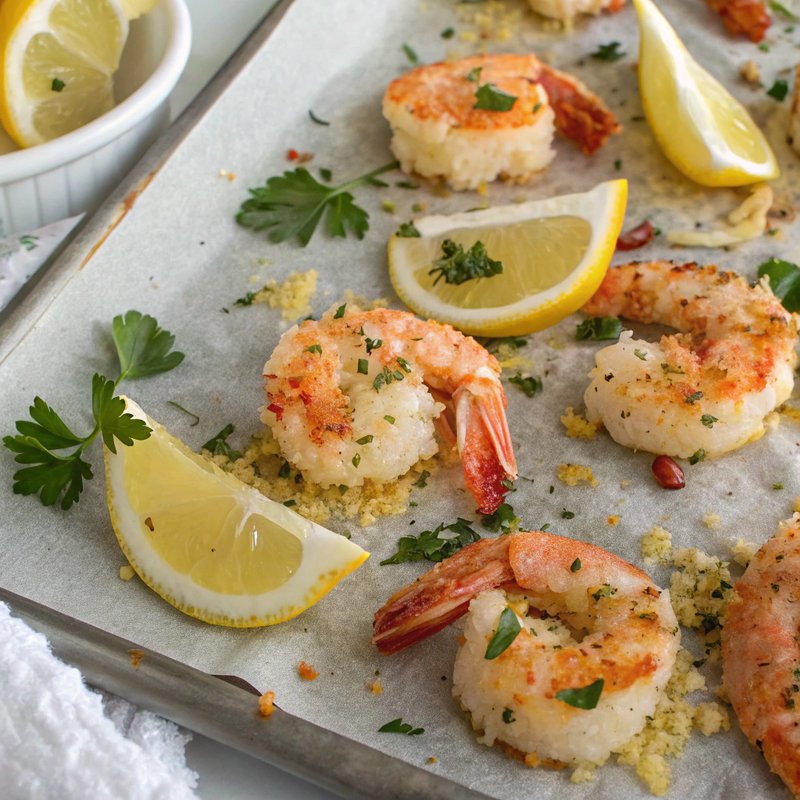 Parmigiano-Reggiano Crusted Shrimp