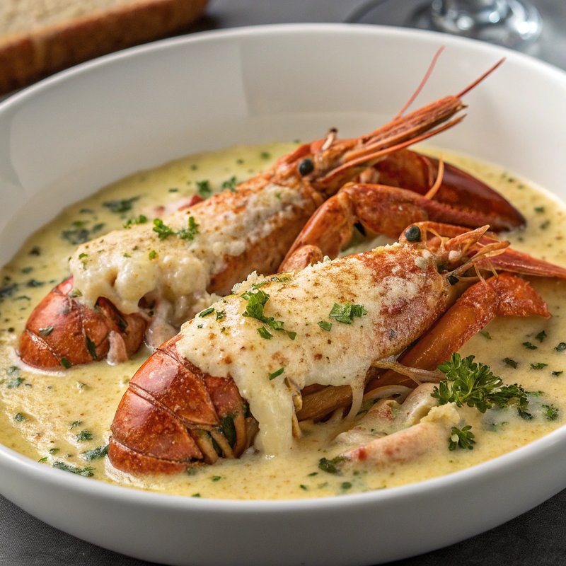 Crayfish Thermidor