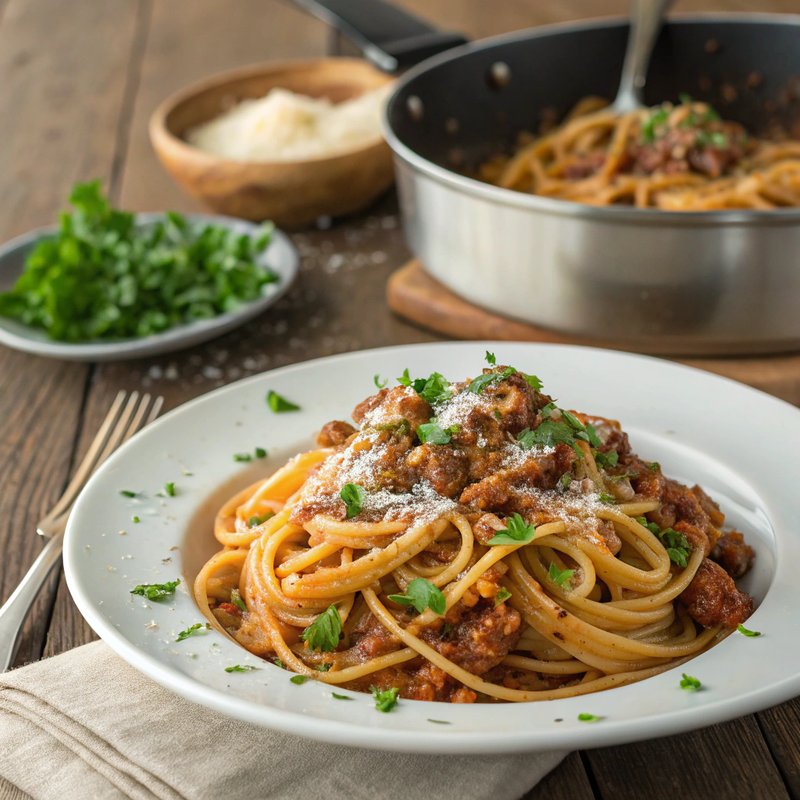 Linguine with Authentic Anchovy Sauce