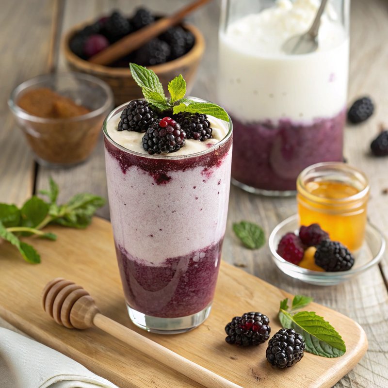 Blackberry Lassi
